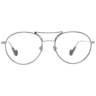 Moncler MO-1044360 Metal Round-Frame Sunglasses - Gray
