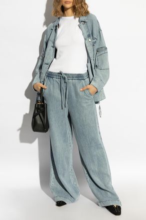 Gestuz Ribbed Top, Womens, White