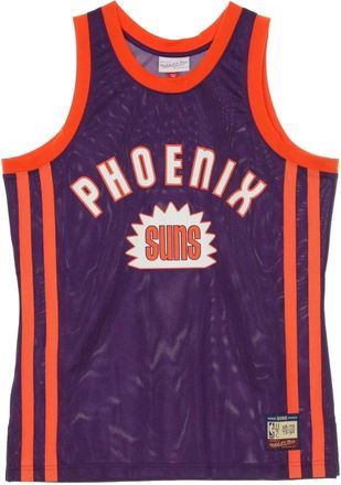 Mitchell & Ness NBA Team Heritage Basketball Tank Top - Heren - Fitness - Blauw - S - Polyester - Fitness