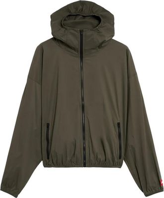 The North Face Red Box Packable Hooded Wind Jacket - Heren - Outdoorjassen - Groen - M - Nylon - Fitness