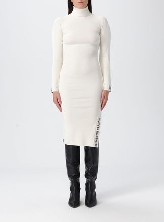 Elisabetta Franchi Dress ELISABETTA FRANCHI Woman color Milk