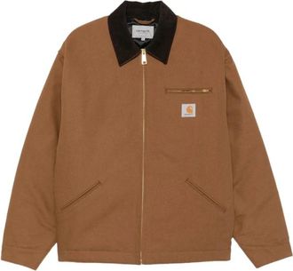 Carhartt Work in Progress OG Detroit Jacket - Heren - Bomber jackets - Bruin - XL - Katoen - Jassen