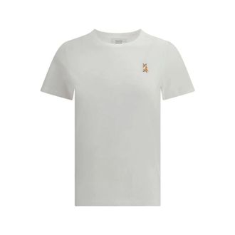 Maison Kitsuné Mujer, Camisetas, Blanco, Talla: S