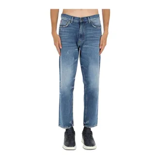HUGO BOSS Heren, Jeans, Blauw, Maat: W31 L32 Denim
