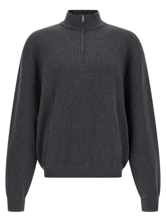 Balenciaga Pullover mit halbem Reißverschluss