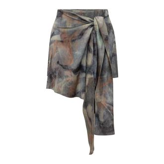 Diesel Short Skirts, female, Multicolor, Size: 2XS S-Talia Gonna