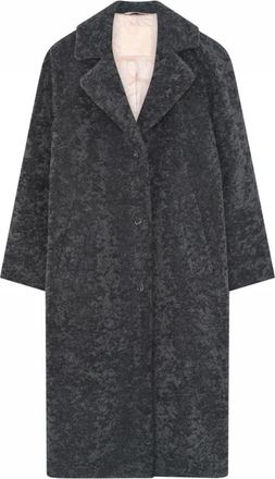 Gustav Galia Imitatiebontjas - Dames - Mantel - Grijs - S - Jassen