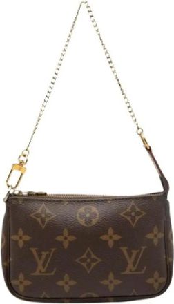 Louis Vuitton Pre-owned Mini Bags, female, Brown, Size: ONE SIZE Pre-owned Vintage Mini Pochette