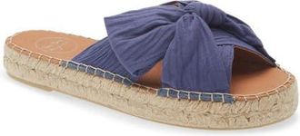 Toni Pons Elina Espadrille Slide Sandal in Blue at Nordstrom, Size 7-7.5Us