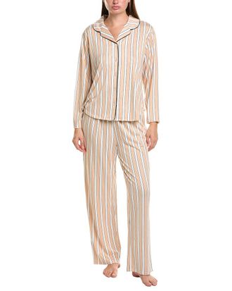 Flora Nikrooz Flora By Flora Nikrooz 2Pc Printed Knit Pajama Set