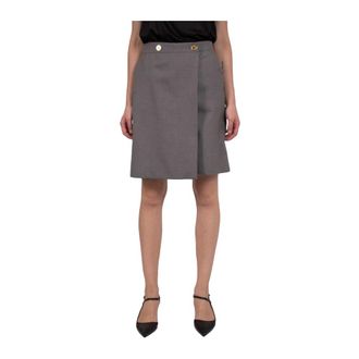 Moschino Short Skirt - female - Moschino - Short Skirts - Gray - S - Skirts
