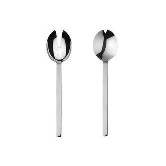 Mepra Stile By Pininfarina Salad Serving Set - 2 Pieces in Silver at Nordstrom
