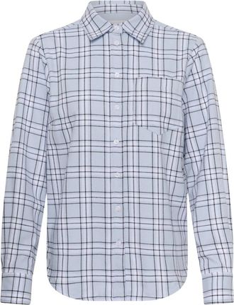 Part Two Yana Shirt - Dames - Overhemden - Blauw - 2XS - Katoen - Overhemden