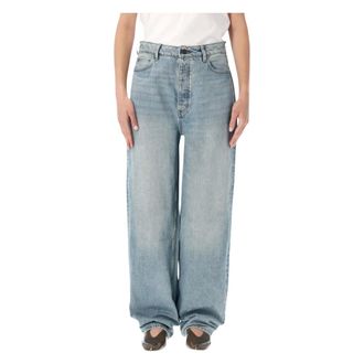 Fear of God Straight Jeans, female, Blue, Size: W26 Straight Leg Denim Jeans