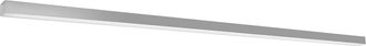 Thoro L&aacute;mpara de techo gris aluminio 4000k alt. 6 cm