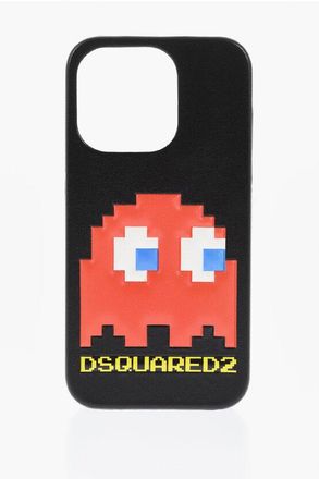 Dsquared2 PAC-MAN Solid-Color Cover for iPhone 14 PRO with Embossed De size Unic