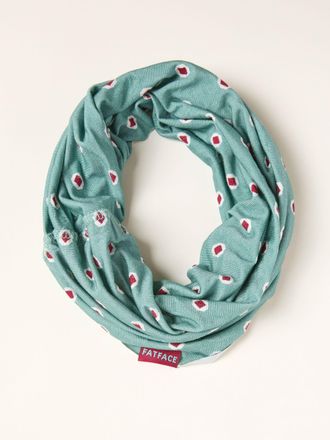Fat Face FatFace Blue Paisley Print Multi Snood