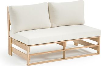 La Redoute Interieurs Tuinzetel, 2-zit in acacia, Pavia