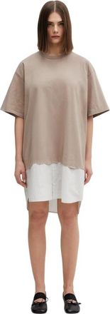 Maison Margiela Short Kleedjes - Dames - Korte kleedjes - Beige - XS - Kleedjes