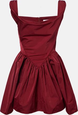 Vivienne Westwood Mini Sunday draped corset dress