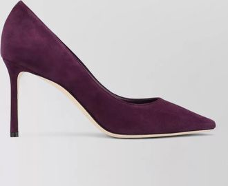 Jimmy Choo London romy 85 suede pumps pointed toe stiletto