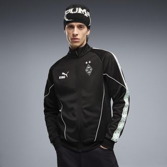 Puma Giacca Borussia M&ouml;nchengladbach KING Anthem da uomo, Abbigliamento, Nero, XXL