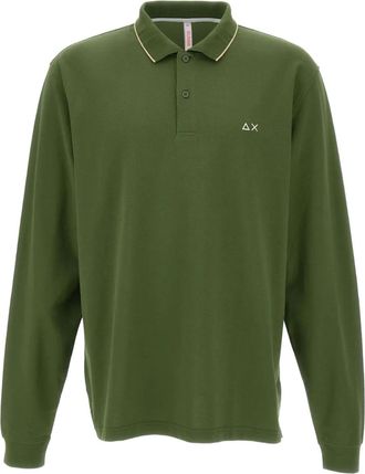 Sun 68 Polo a maniche lunghe - Verde