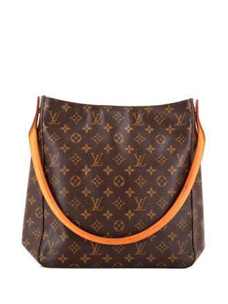 Louis Vuitton Looping Handbag Monogram Canvas GM shoulder bag - Brown