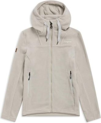 Bergans Hareid Fleece Hood Jacket Fleecejacke f&uuml;r Damen | grau