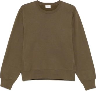 Saint Laurent Sweater met Cassandre-borduurwerk - Groen