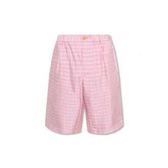 Jacquemus Viscose Bermuda Mens Shorts