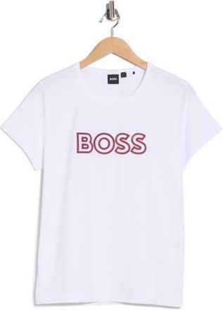 BOSS Eventsa Logo Slim T-Shirt in White at Nordstrom Rack, Size X-Large