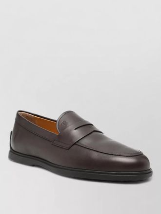 Tod's leather loafers
