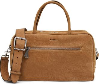 Aim&eacute;e Ritual Leather Satchel in Latte Nubuck at Nordstrom