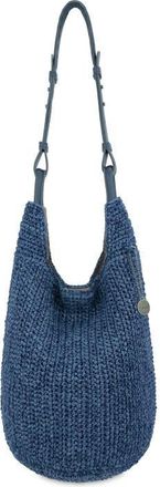 The Sak Los Feliz 120 Hobo in Denim Tonal Straw at Nordstrom