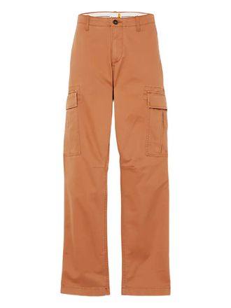Timberland cargo-pocket trousers - men - Elastane/Cotton - 32 - Brown