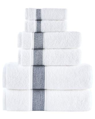 Brooks Brothers Ottoman Rolls 6Pc Towel Set