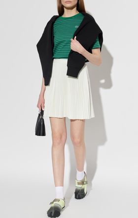Lacoste Pleated Skirt, Womens, White