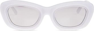The Attico Zonnebrillen - Dames - Zonnebrillen - Wit - 51 MM - Accessoires