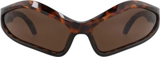 Balenciaga 77mm Cat Eye Sunglasses in Havana Havana Brown at Nordstrom Rack