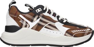 Burberry Turnschuhe Männer Stoff braun/Birke