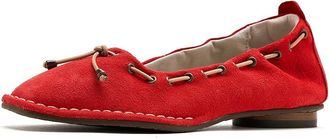 FLY London BAPI264FLY Womens Flat Shoes Scarlet : EU 41 (US Womens 10-10.5) M, Leather