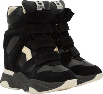 Isabel Marant Womens Sneakers Balskee Black Trainers