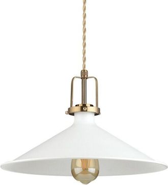 Ideal Lux ERIS-4 - Lámpara colgante de techo tipo domo para interior 1 luz blanca, E27 - Ideal Lux