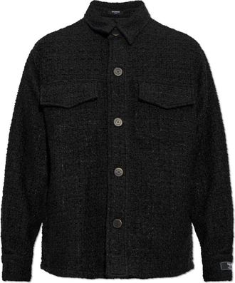 Balmain Tweed Jas - Heren - Blazers - Zwart - M - Tweed - Jassen