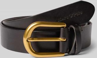 Marc O'Polo Gürtel aus echtem Rindsleder Modell DAGMAR in Dunkelbraun, Größe 100