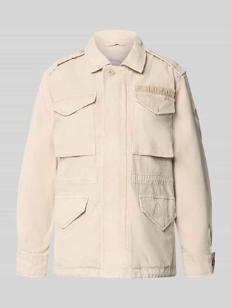 Khujo Regular Fit Jacke mit Umlegekragen Modell Buni in Ecru, Gr&ouml;&szlig;e XXL