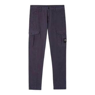 Mastrum Ma.strum, Heren, Broeken, Blauw, Maat: L Katoen