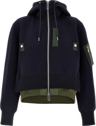 sacai Multicolor Sponge hoodie