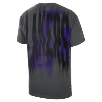 Nike Los Angeles Lakers Nike Mens Basketball Pregame T-Shirt in Black | IO6325-010